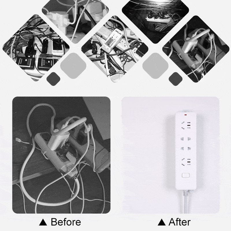 🏆Flash Sale⚡- Adhesive Punch-free Socket Holder(🔥Random color)