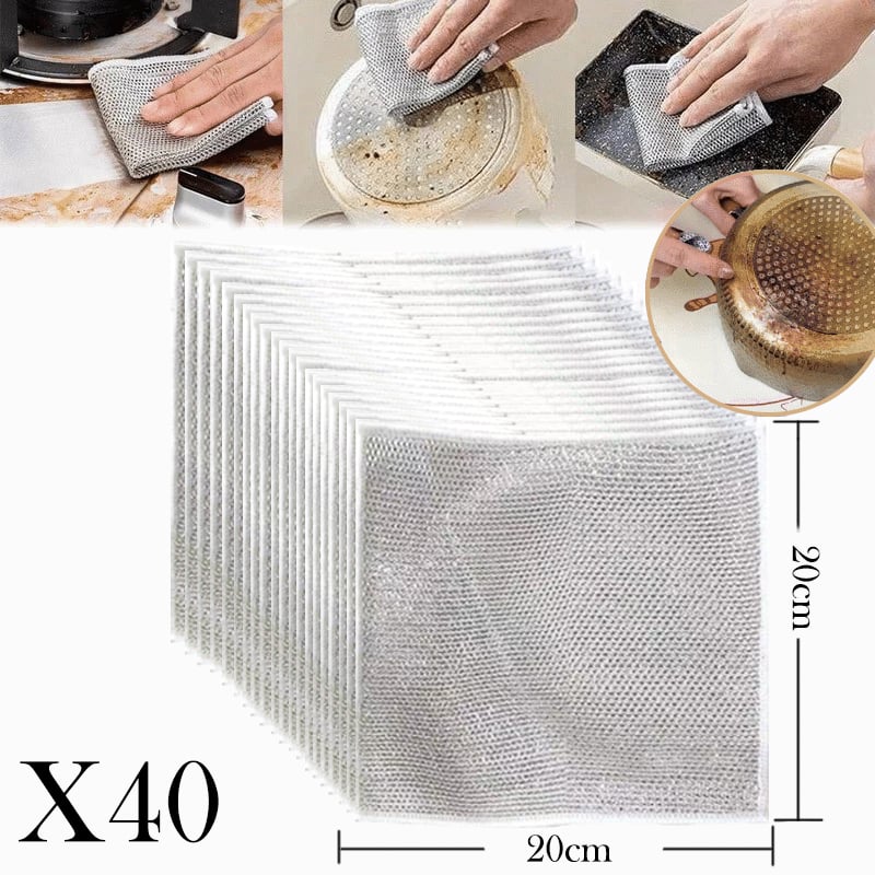 🔥Last Day Clearance Sale - 50% OFF✨Multipurpose Wire Miracle Cleaning Cloths