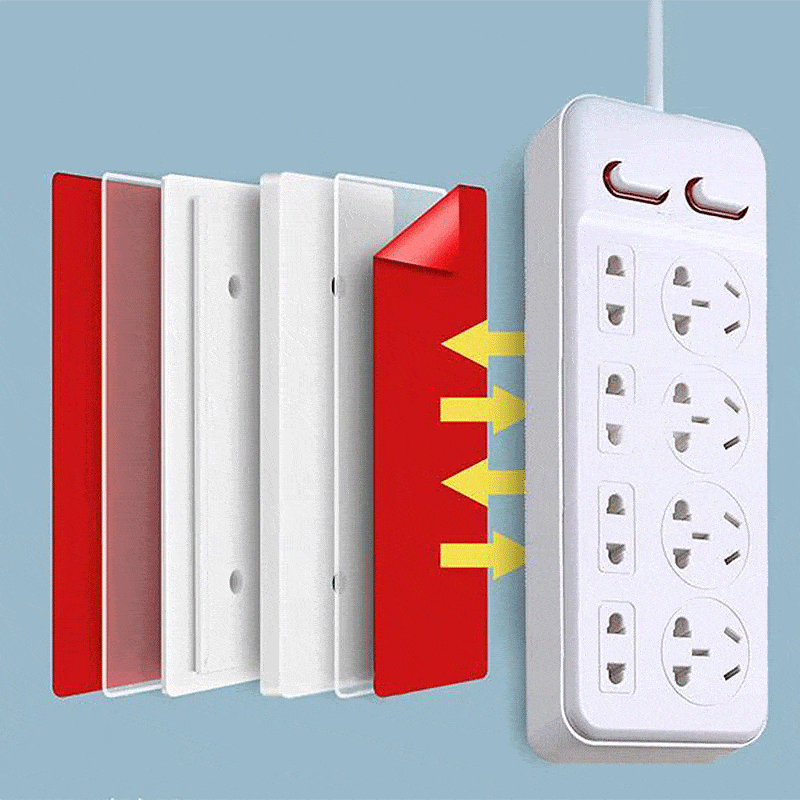🏆Flash Sale⚡- Adhesive Punch-free Socket Holder(🔥Random color)