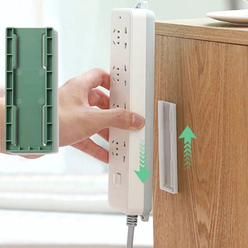 🏆Flash Sale⚡- Adhesive Punch-free Socket Holder(🔥Random color)
