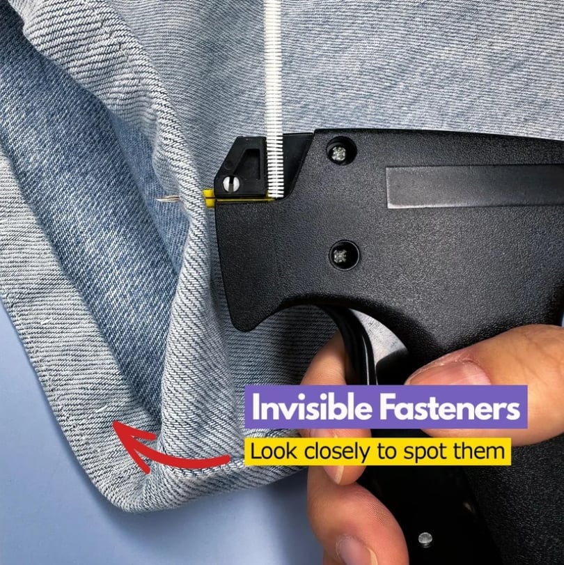 🔥FACTORY DIRECT SALE ⏰Last Day 50% OFF - Quick Clothing Fixer & Tagging Gun🎉