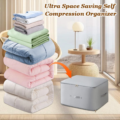 🎁Flash Sale⚡ 70K+ SOLD!🔥Ultra Space Saving Self Compression Organizer